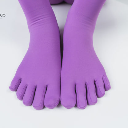 Lavender full bodysuit zentai