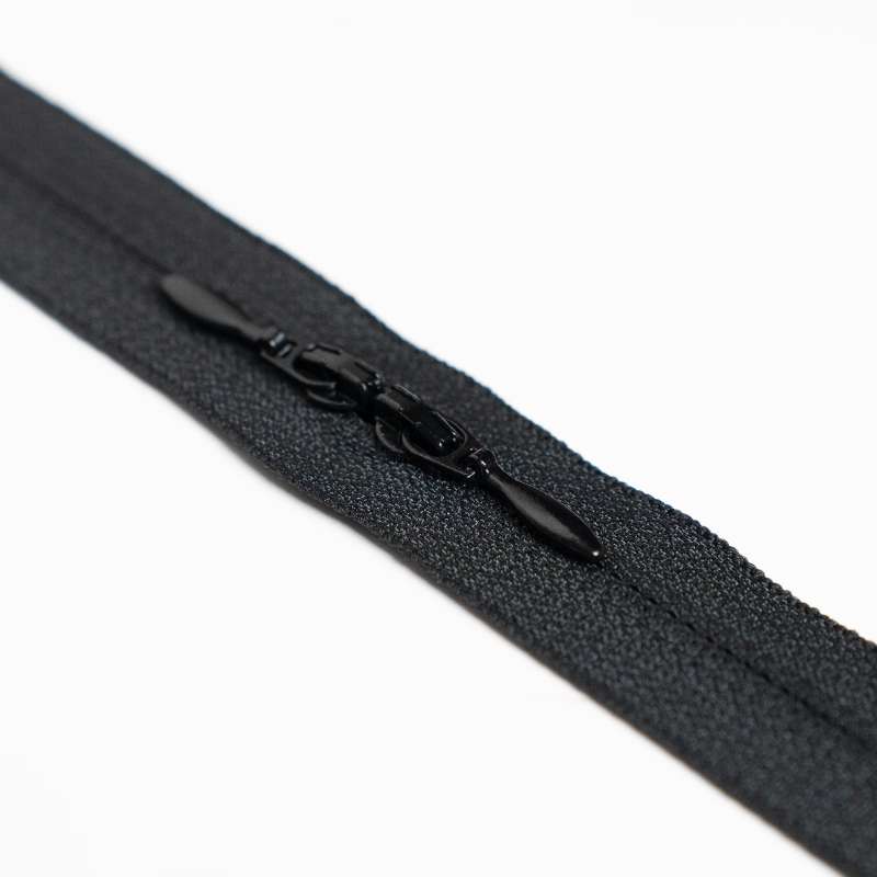 YKK Water drop shape puller reverse zipper